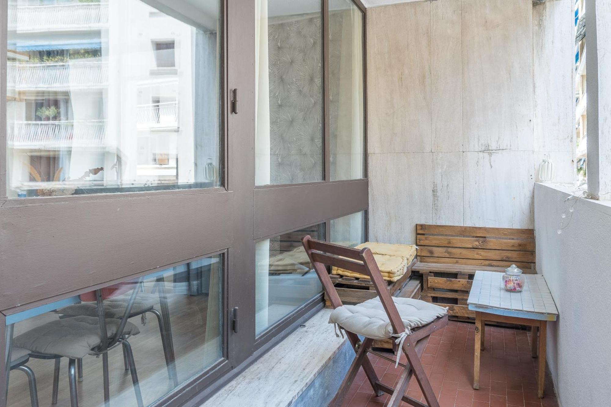*Las Flores* Joli Studio Avec Balcon Marsylia Zewnętrze zdjęcie